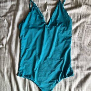 Teal Women's One Piece Swimsuit
